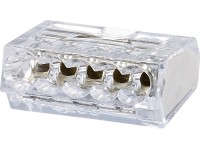 LUX-TOOLS Zásuvné svorky 5pólové průměr 0,5 mm - 2,5 mm, 20 ks