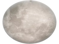 Trio Stropní LED svítidlo Lunatic, kov/plast, 40W, 4000 lm, bílá, pr. 60 cm