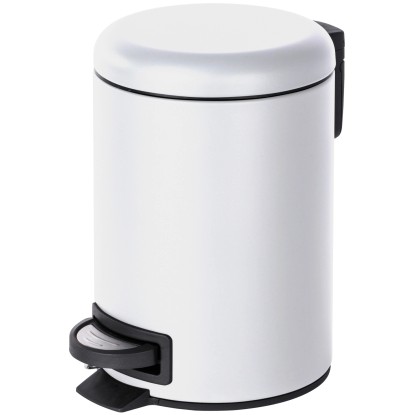 Wenko Nášlapný odpadkový koš Leman bílý 3 l