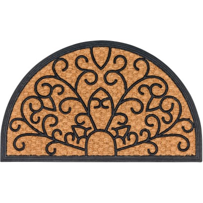 Astra Rohožka Coco Deluxe Light 45 cm x 75 cm reliéf půlkruhová