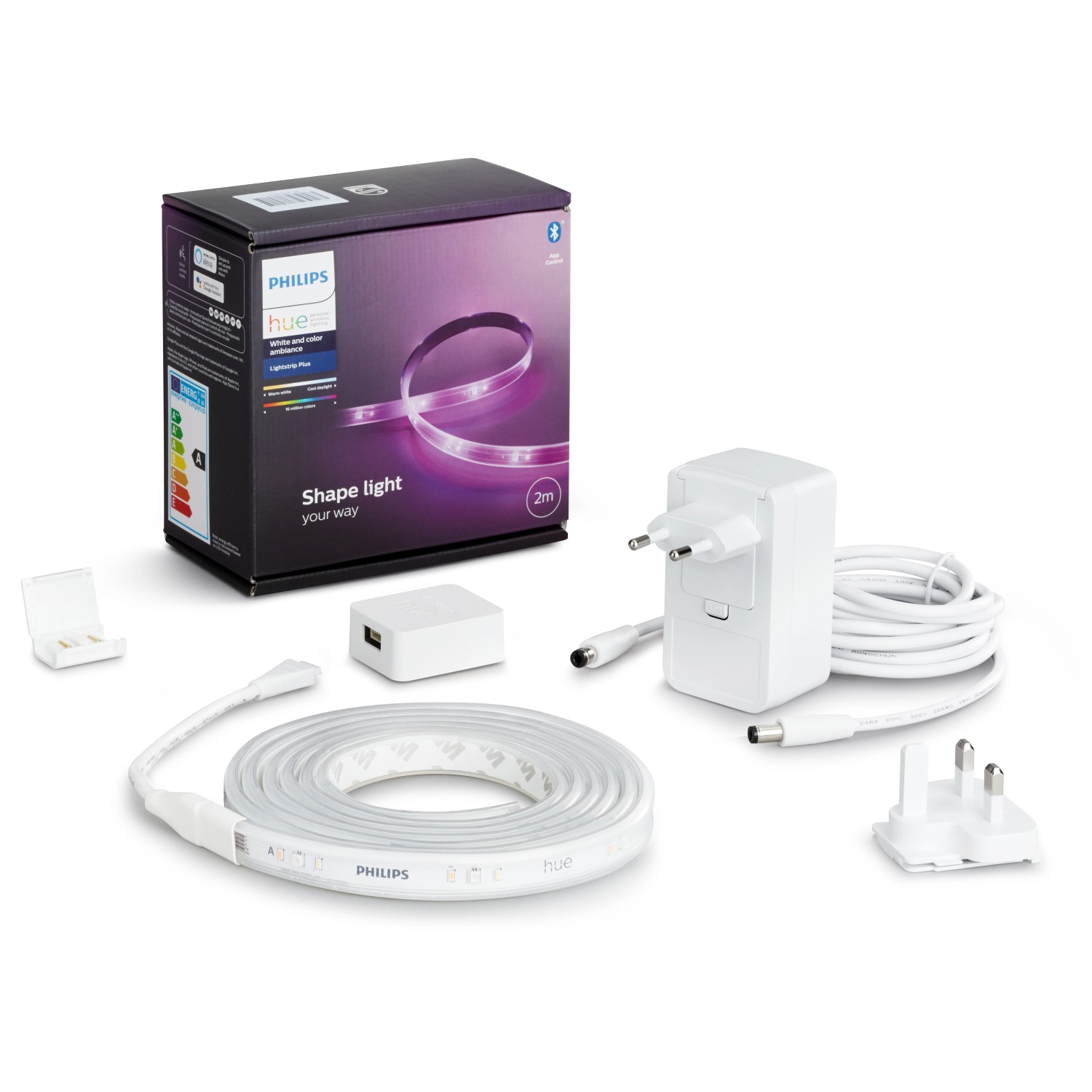 Philips Hue Světelný pásek White&Color Ambiance LightStrip Plus V4, 2 m - základ