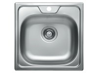 Alveus Nerezový dřez Allux 70, 48 x 48 cm Alveus Nerezový dřez Allux 70, 48 x 48 cm