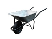 M.A.T. Stavební kolečko pozinkované, nafukovací kolo, 80 l, nosnost 100 kg