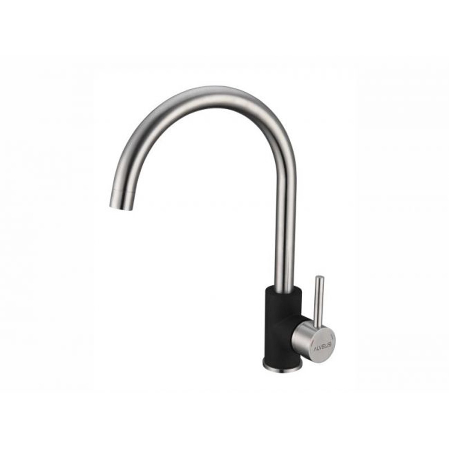 Alveus Stojánková páková dřezová baterie Elza tmavě šedá