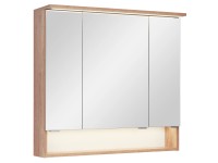 A-Interiéry Zrcadlová skříňka s LED osvětlením Dorian 80 ZS, dub country A-Interiéry Zrcadlová skříňka s LED osvětlením Dorian 80 ZS, dub country