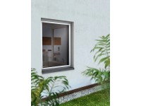 OBI Hliníkový rám se sítí do okna, bílý, 120 x 100 cm