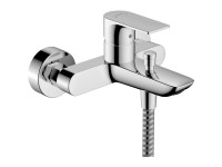 Hansgrohe Nástěnná páková vanová baterie Rebris E, rozteč 150 mm, chrom