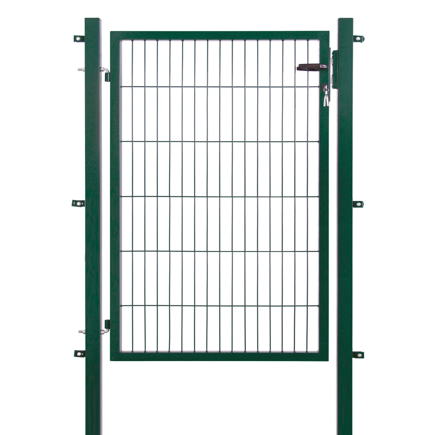 Floraworld Jednokřídlá branka s dvojitou výplní zelená 120 x 100 cm