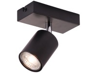 Brilliant LED bodové svítidlo Taio černé 1xGU10 4,8W 350lm 3000K 13 x 6 x 13,7cm