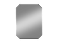 Kristall-Form Fasetové zrcadlo Suma, stříbrné, 45 x 60 cm