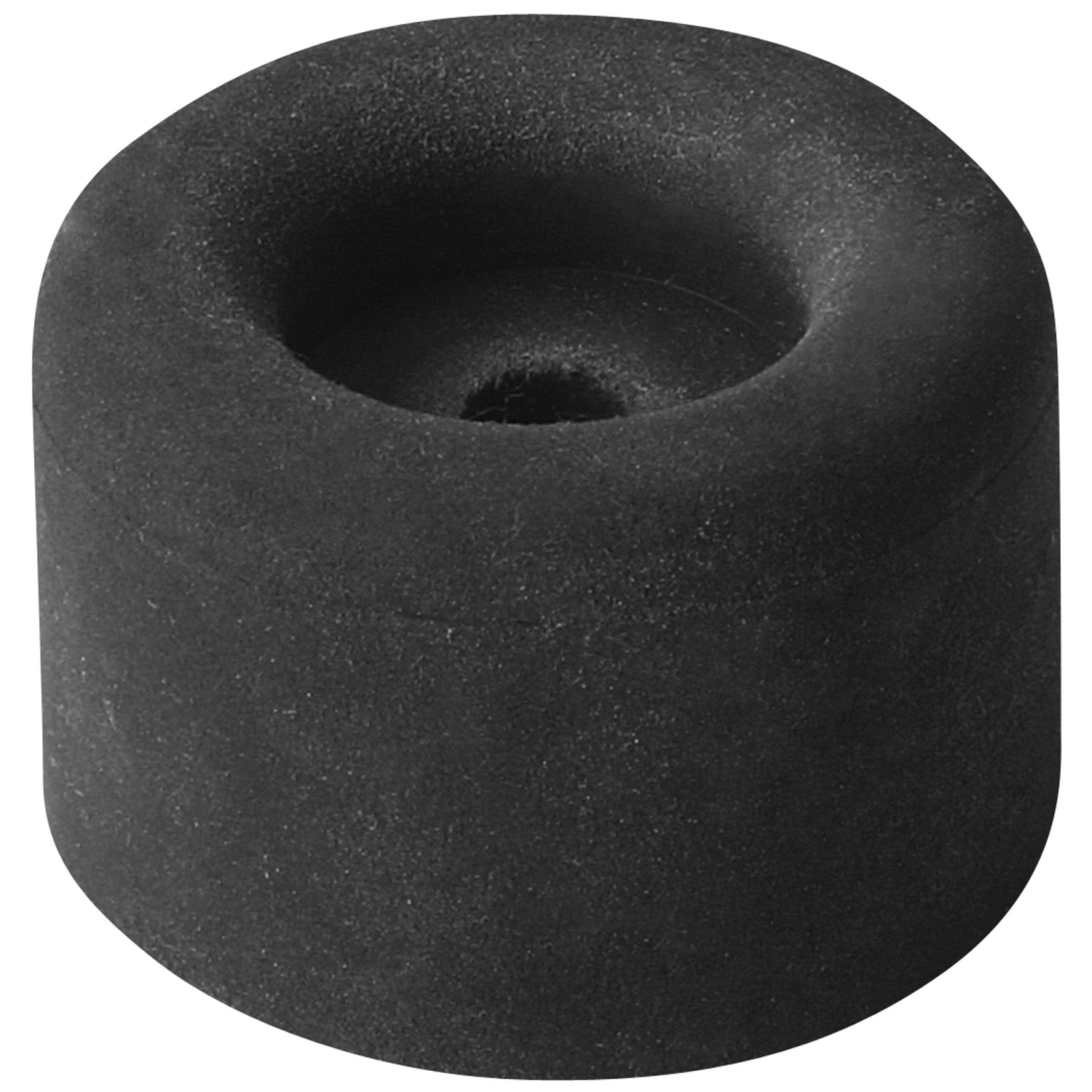 Hettich Dveřní zarážka, černá, 40 x 25 mm