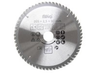 Magg Pilový kotouč 205 x 2,5 x 30 mm / 60 zubů střídavě šikmé Magg Pilový kotouč 205 x 2,5 x 30 mm / 60 zubů střídavě šikmé