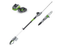 LUX-TOOLS 1 PowerSystem Aku nůžky na živý plot a prořez.pila A-HS-20/41T 2v1 Set