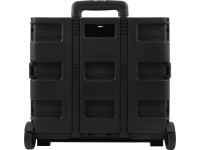 LUX-TOOLS Skládací nákupní vozík hliník/plast, 37,5 x 40,5 x 45 cm, 25 l