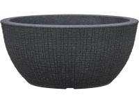 Scheurich Miska na rostliny Barceo průměr 39 cm x 18 cm Stony Black