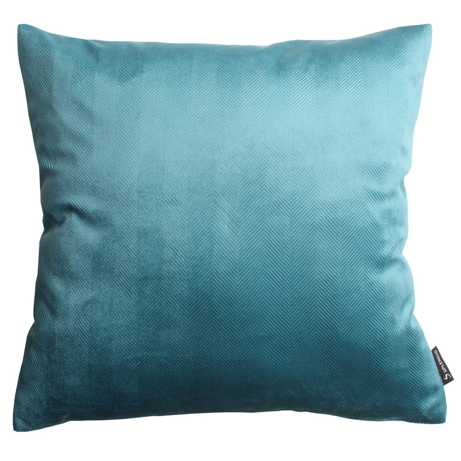 SPLENDID Polštář dekorativní ABETO modrozelený 45 x 45 cm