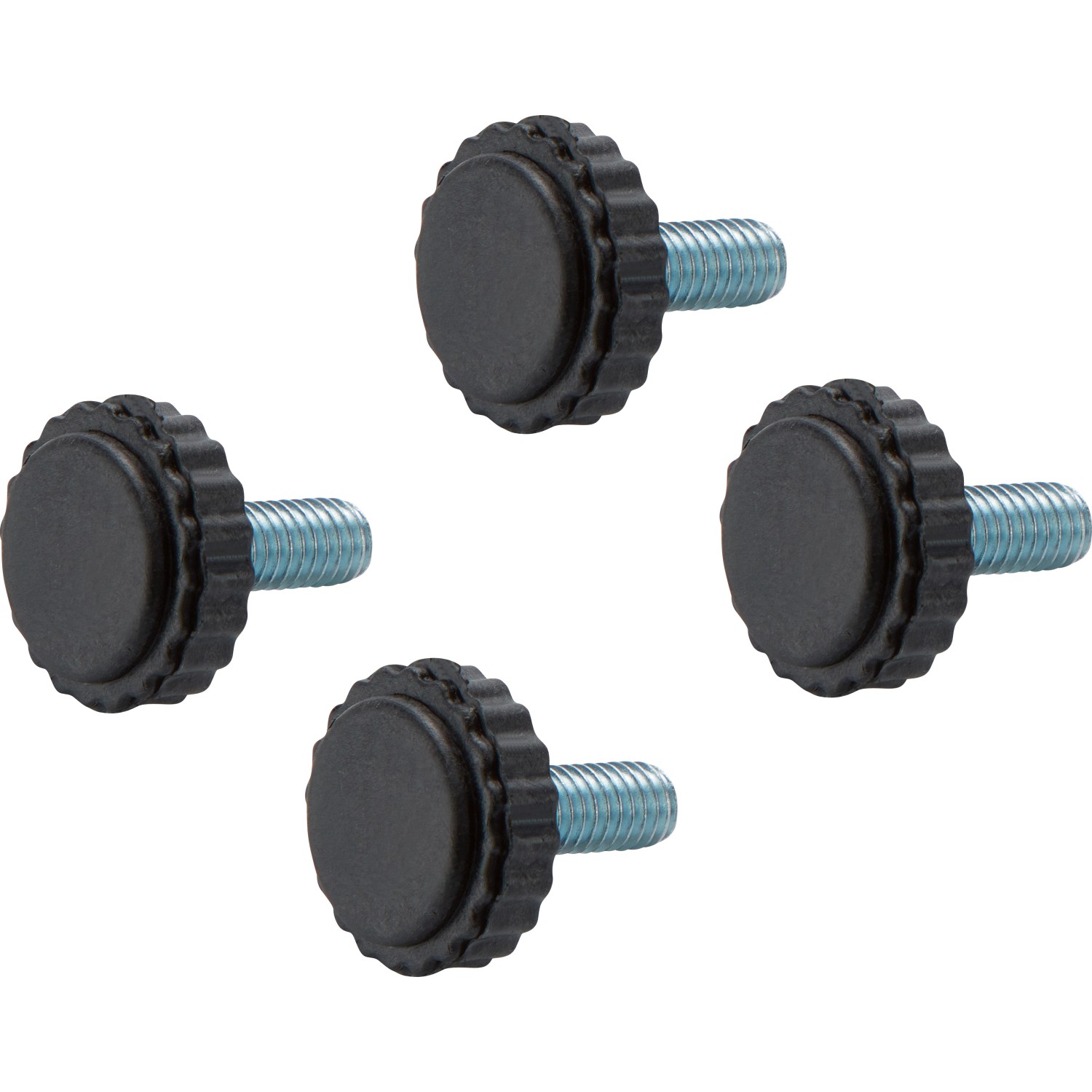 Krytky na nožičky pro balkonovou sestavu Kelvington 15 mm x průměr 20 mm, 6 ks