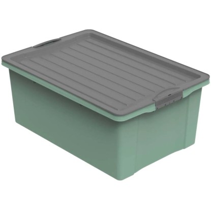Rotho Stohovatelný box Compact A3 zelený, 38 l