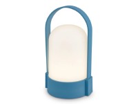 BRILO Aku nabíjecí stolní lampa Asa modrá 1W 50lm 3000K pr. 85 x 155 mm BRILO Aku nabíjecí stolní lampa Asa modrá 1W 50lm 3000K pr. 85 x 155 mm