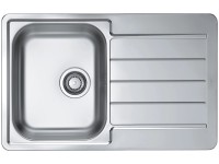Alveus Nerezový dřez Line 80, 79 x 50 cm Alveus Nerezový dřez Line 80, 79 x 50 cm