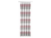 Albani Záclona s poutky Monet červená 245 x 135 cm