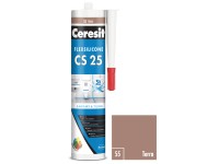 CERESIT CS 25 Sanitární silikon 55 Terra 280 ml