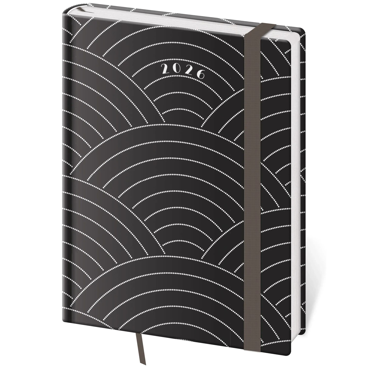 Helma 365 Diář týdenní B6 Vario 2026, Round s gumičkou