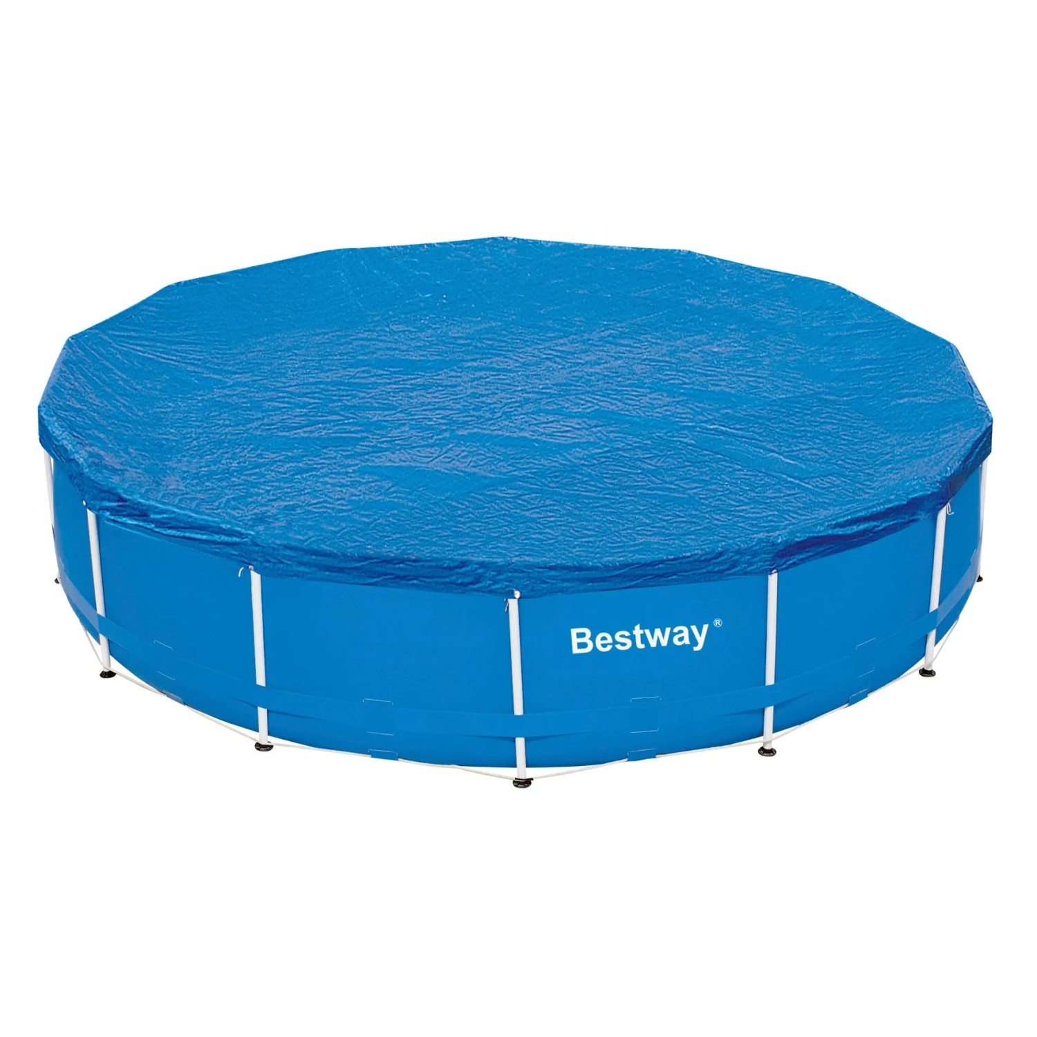 Bestway Krycí plachta PVC na bazény černá pr. 470 cm