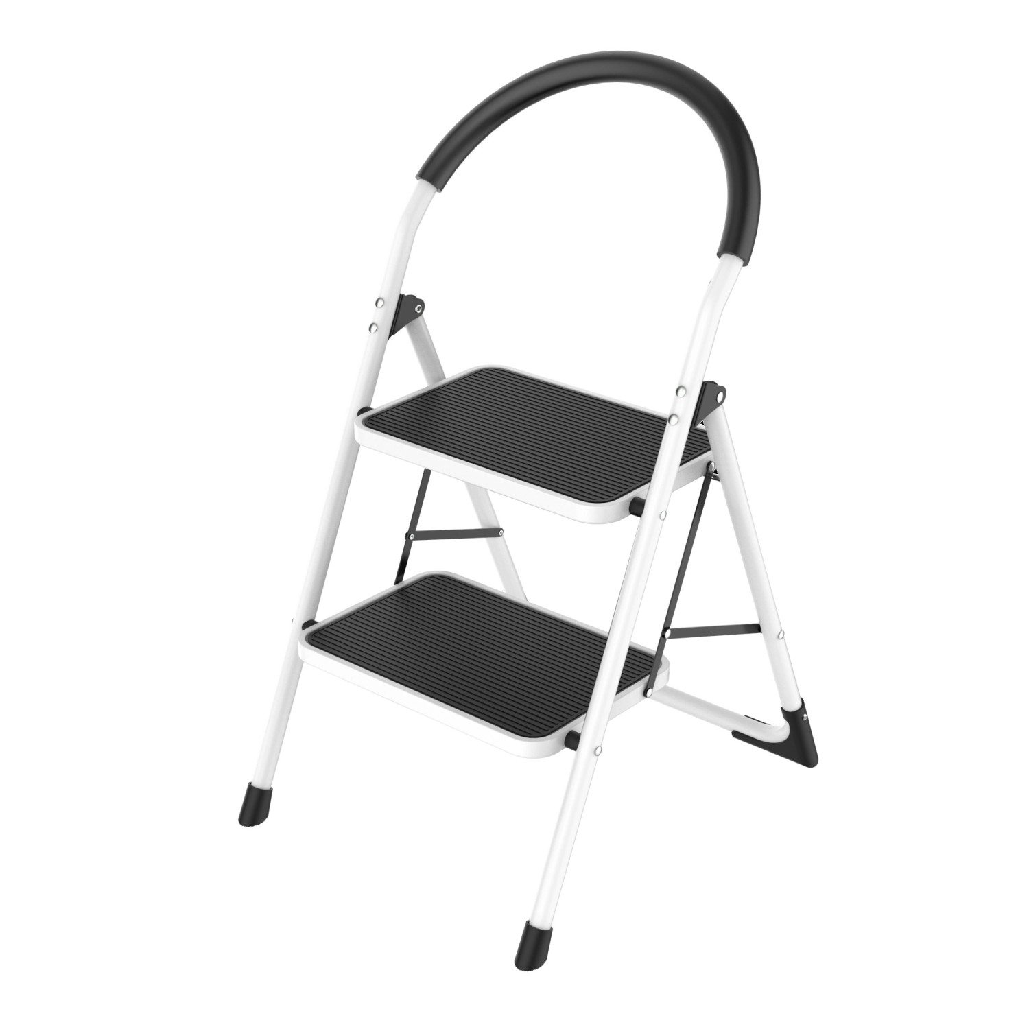 Casa Si Skládací schůdky Siena jednostranné 2 stupně, 150 kg