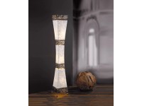 Paul Neuhaus Stojací lampa Abuja, 3xE27, 23 x 23 x 150 cm