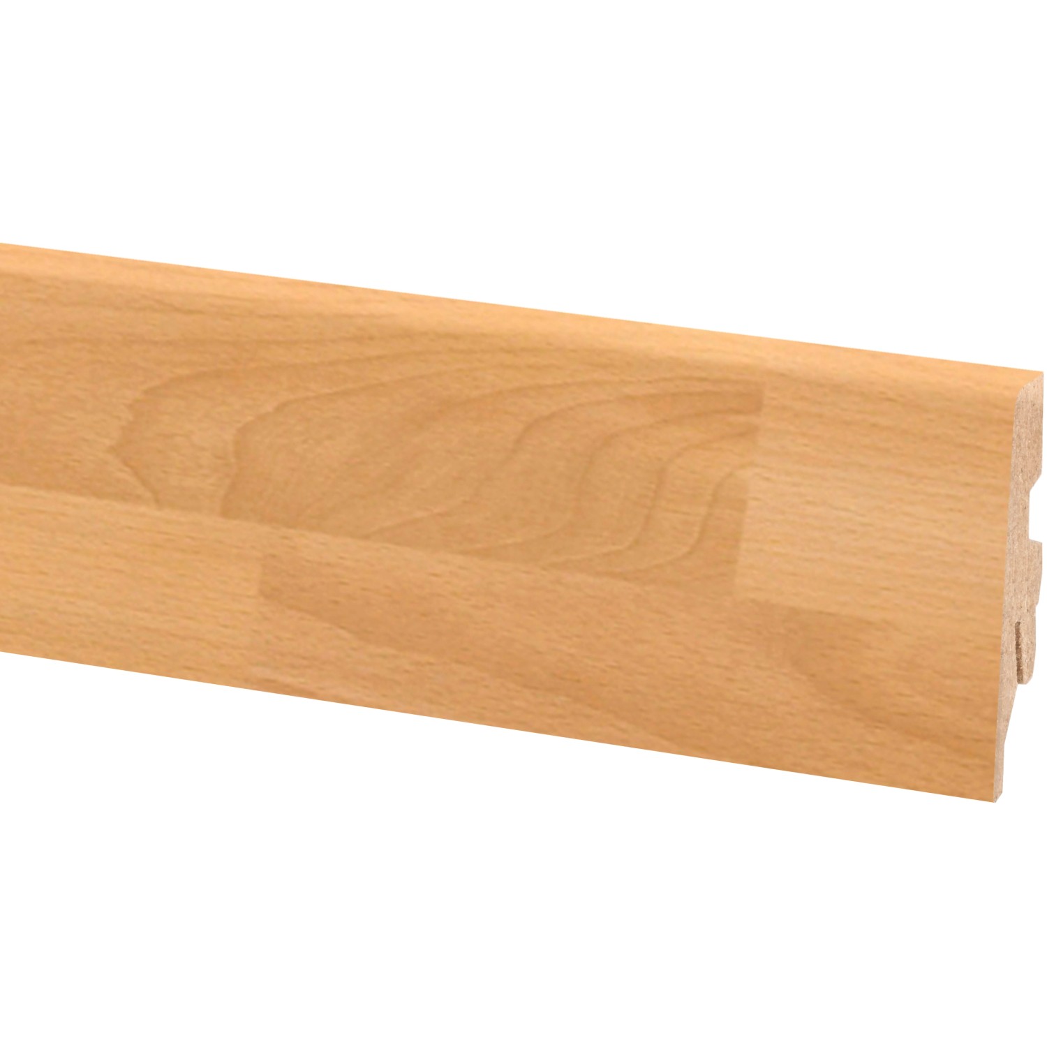 OBI Soklová lišta 3490 buk 60 mm x 20 mm x 2600 mm