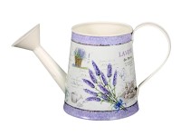 Konvička LAVENDER DE PROVENCE plechová d11x24x12cm