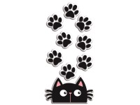 Crearreda Samolepicí 3D dekorace 59516 motiv kočka s tlapkami, vel. S Crearreda Samolepicí 3D dekorace 59516 motiv kočka s tlapkami, vel. S
