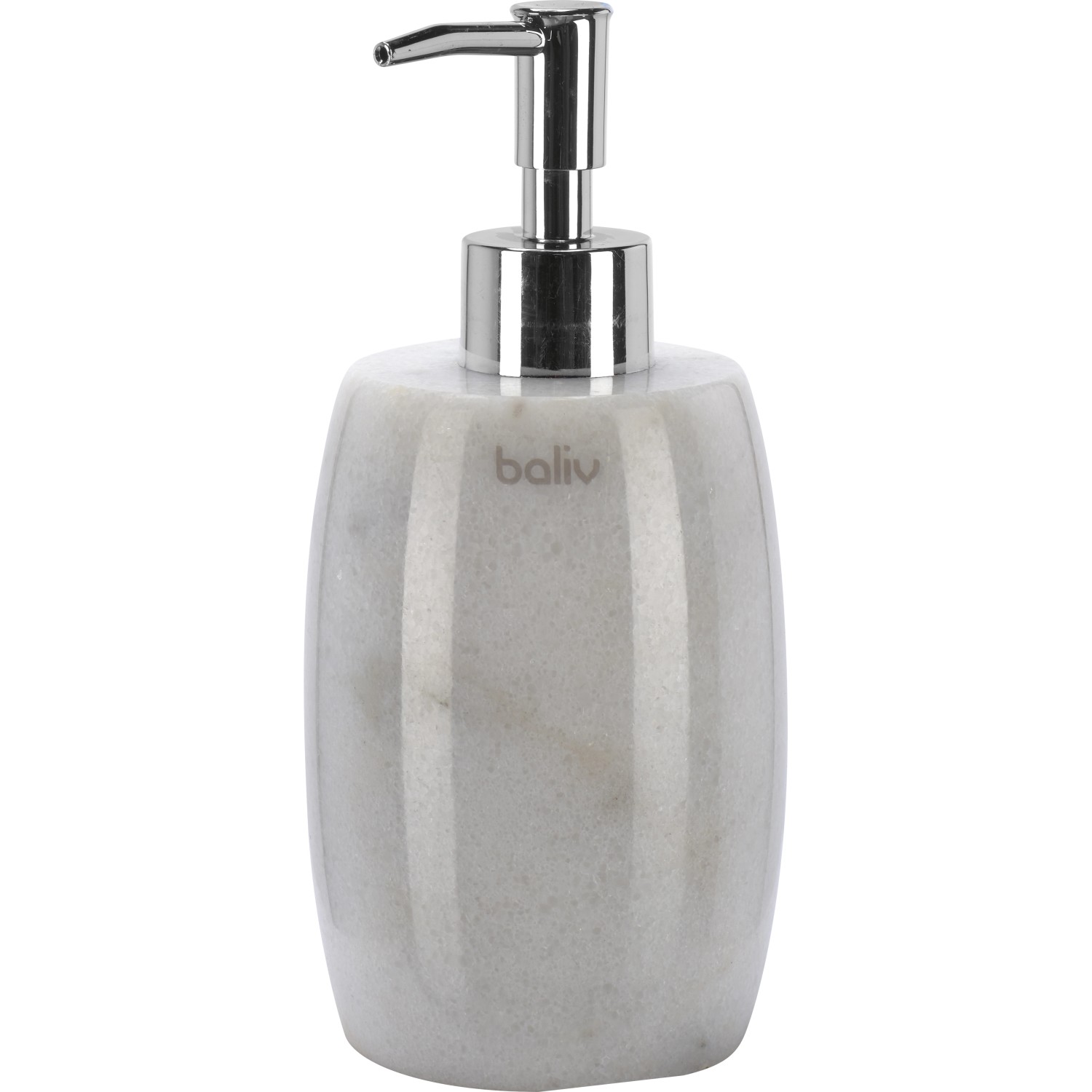 baliv Dávkovač mýdla mramorový bílo-šedý