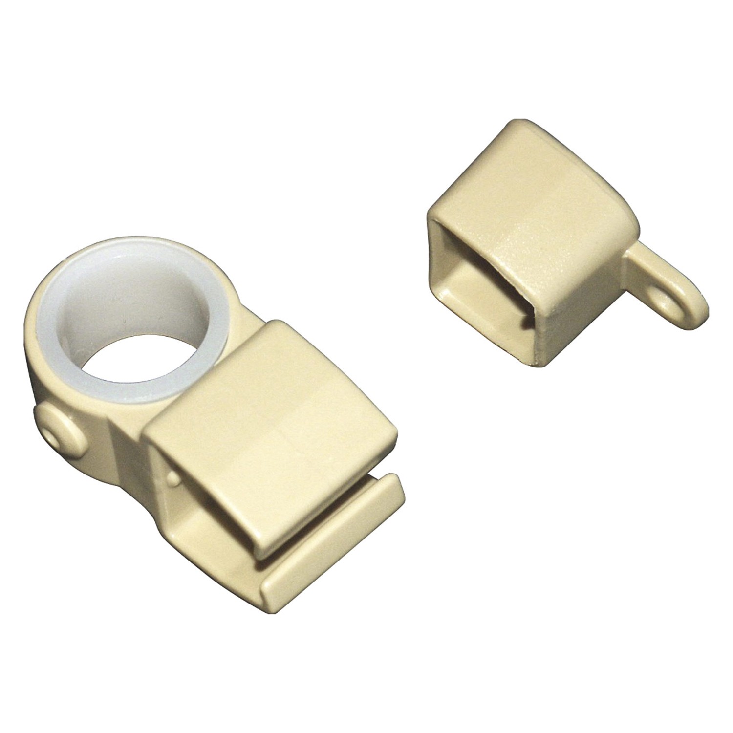 Gardinia U držák s koncovkami béžový