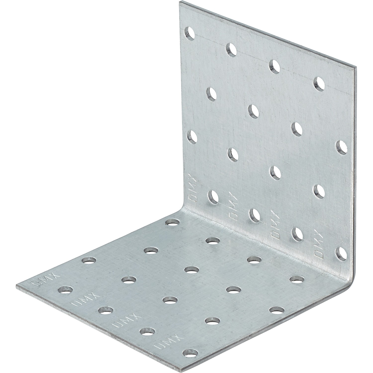 Spojovací úhelník, pozinkovaný, 80 mm x 80 mm x 80 mm