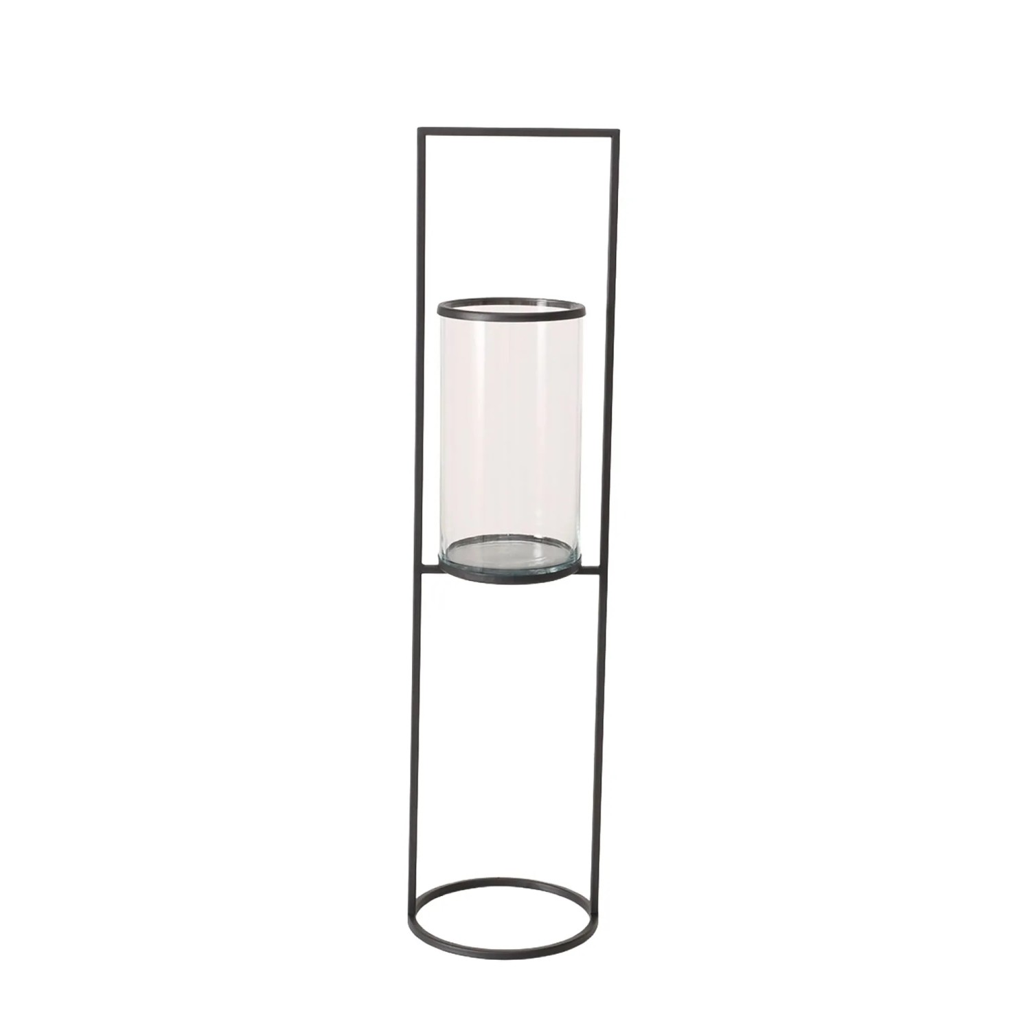 Boltze Svícen Concept kulatý, černý, 56 cm