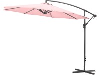 Gartenfreude Závěsný slunečník, pastelově růžová, pr. 300 cm