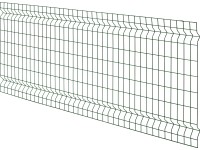 Jednoduché svařované 3D plotové pletivo zelená 80 x 200 cm