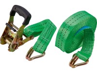 Poutací popruh AH-088 s ráčnou a hákem dvoudílný, 3,8 x 600 cm