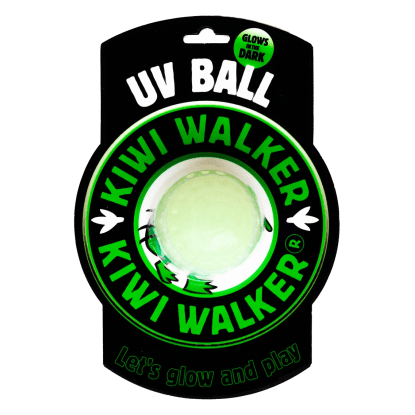 Kiwi Walker Svítící plovací míček Maxi z gumy 6,5 cm