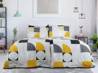 B.E.S. Bavlněné krepové povlečení TOP CLASS Geometries 140 x 200/70 x 90 cm B.E.S. Bavlněné krepové povlečení TOP CLASS Geometries 140 x 200/70 x 90 cm