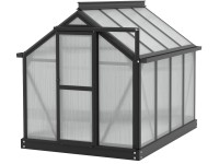 Vitavia Mini skleník Merlin HKP 4 mm, černý, 87 x 111 x 91 cm