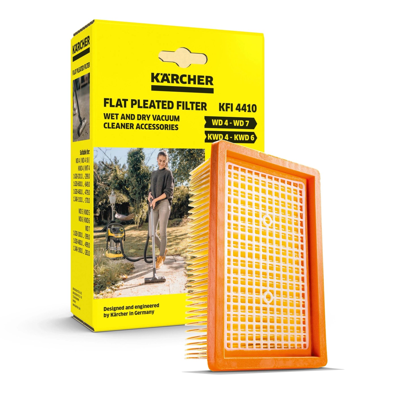 Kärcher Plochý skládaný filtr pro WD 4/5/6