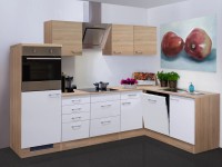 Flex-Well Kuchyně Florida 280x170cm/typ2-lednice/trouba/var.deska/digestoř/myčka