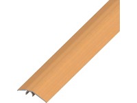 alfer Vyrovnávací profil Clipstech alu práš.lak, buk, do 10 mm, 40 x 1000 mm