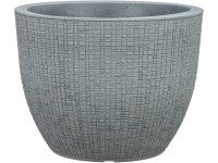 Scheurich Květináč Barceo průměr 29 cm x 22 cm Stony Grey
