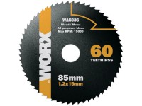 Worx Kotouč do ruční kotoučové pily 60Z WA5036 Worx Kotouč do ruční kotoučové pily 60Z WA5036