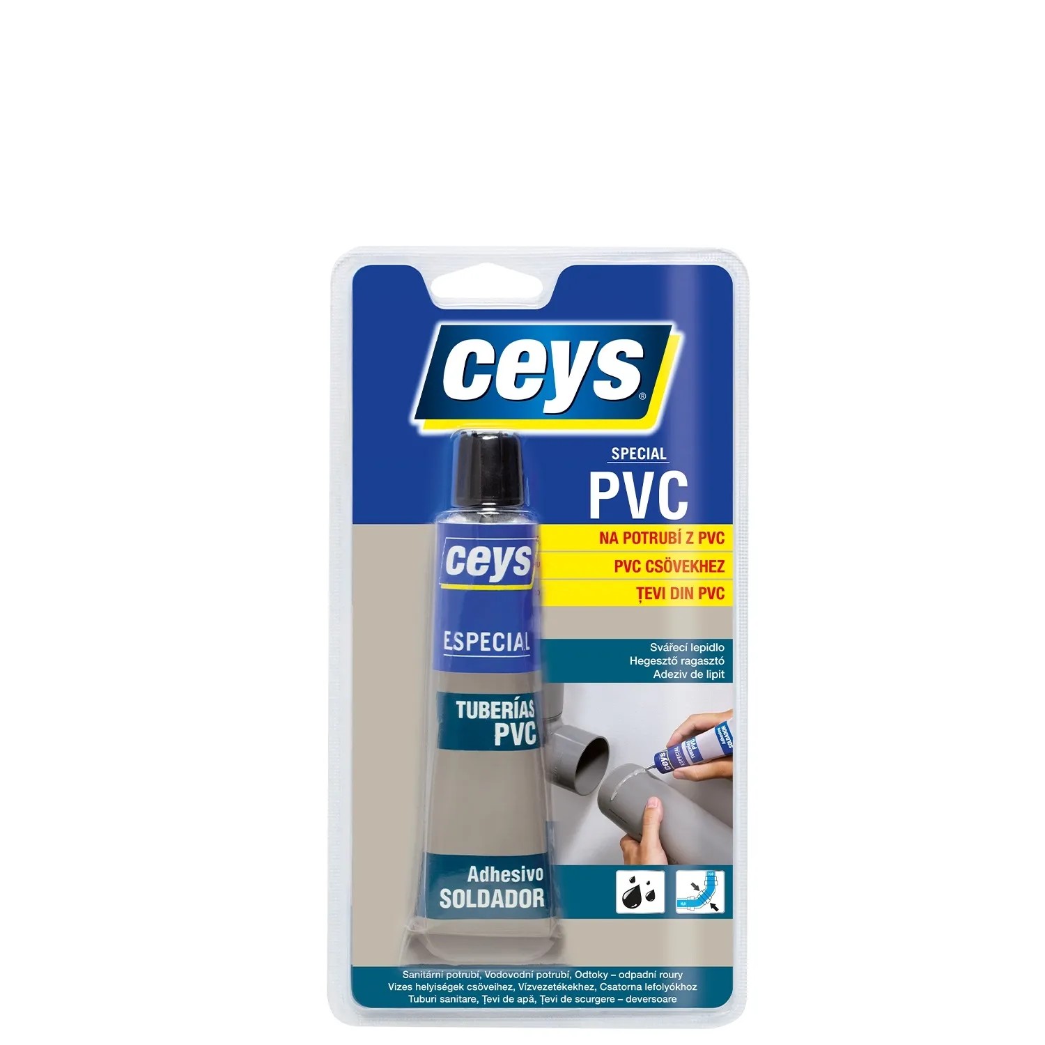 Lepidlo na potrubí Ceys SPECIAL PVC 70 ml