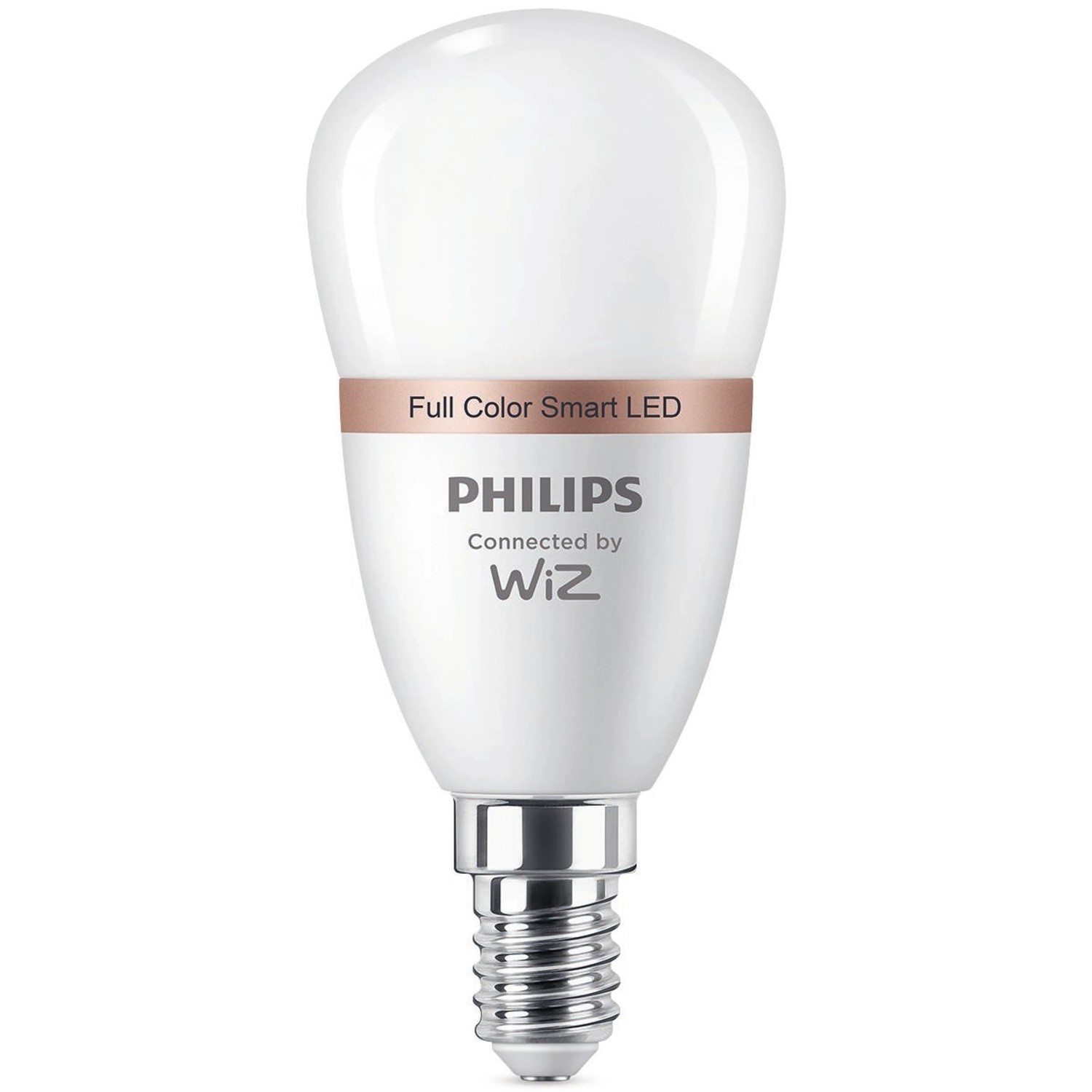 Philips Chytrá LED žárovka E14 P45, 4,9 W, 470 lm, RGBW 2200-6500 K